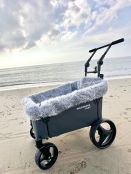 Beachwagon PUSH® Faltbarer bollerwagen - Dunkelgrau