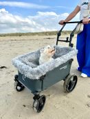 Beachwagon PUSH® Faltbarer bollerwagen - Dunkelgrau