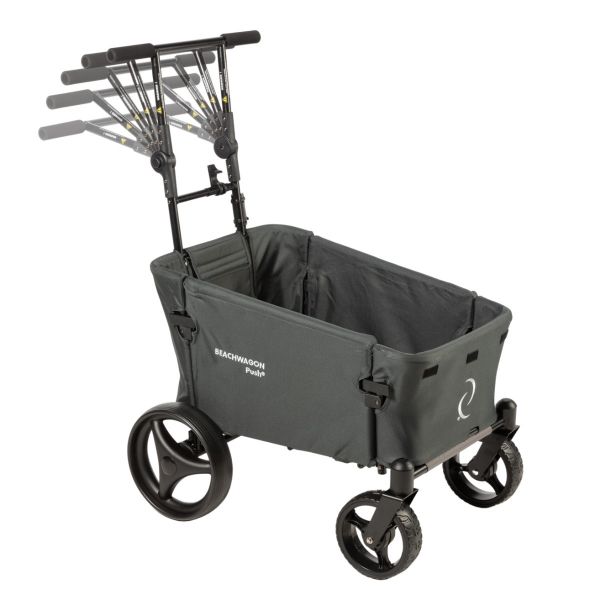 Beachwagon PUSH® Faltbarer bollerwagen - Dunkelgrau