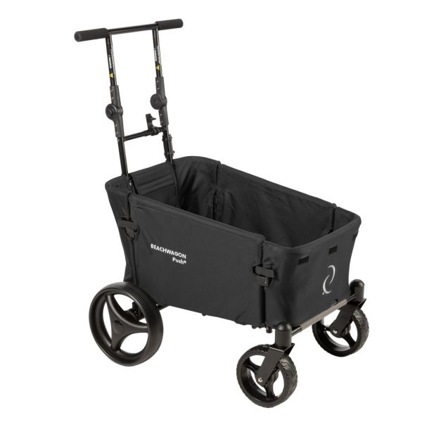 Beachwagon PUSH® Faltbarer bollerwagen- Dunkelschwarz