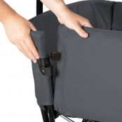 Beachwagon LITE® Faltbarer bollerwagen - Dunkelgrau clip