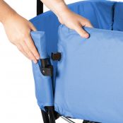 Beachwagon LITE® Faltbarer bollerwagen - Hellblau clip