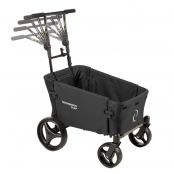 Beachwagon PUSH® Faltbarer bollerwagen- Dunkelschwarz