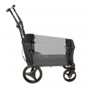 Beachwagon PUSH® Faltbarer bollerwagen- Dunkelschwarz